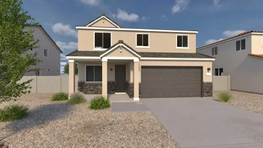 New construction Single-Family house 1173 N Manana Ln, Coolidge, AZ 85128 plan Wonder - image