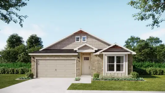 New construction Single-Family house 206 Great Hills Dr, Copperas Cove, TX 76522 plan Blanco - image