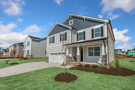 New construction Single-Family house 82 Gin Branch Rd, Wendell, NC 27591 Voyageur- photo 1 1