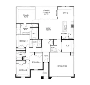 New construction Single-Family house 212 Divisadero Dr, Hutto, TX 78634 plan The Capital (520) - image