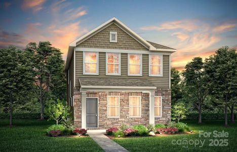 New construction Single-Family house 15926 Parkside Crossing Dr, Unit 322, Charlotte, NC 28278 Norman - photo 0