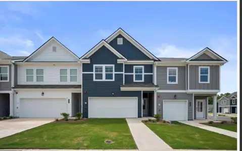 New construction Townhouse house 9398 Maple, Jonesboro, GA 30238 plan Edmund - image