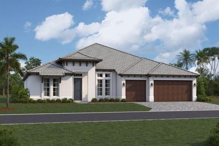 New construction Single-Family house 18468 Foxtail Lp, Venice, FL 34293 plan Interlude - image
