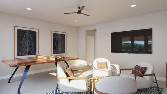 New construction Single-Family house 265 Langhorne Bnd, Liberty Hill, TX 78642 Addison- photo 14 14