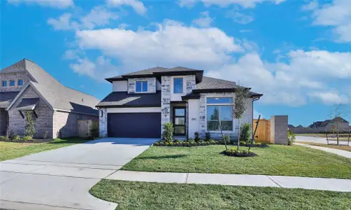 New construction Single-Family house 19835 Epona Creek Dr, Tomball, TX 77377 plan 3241W - image