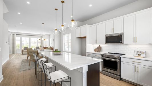 New construction Townhouse house 332 Hutcherson Aly, Nashville, TN 37209 plan Milligan Greensboro - image