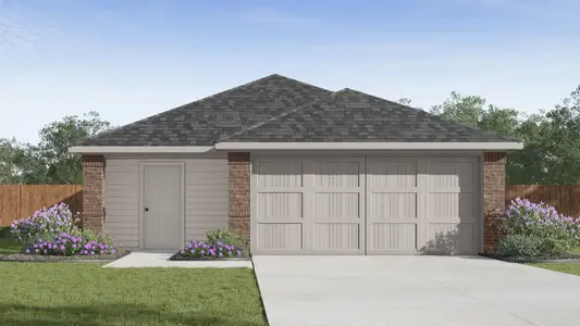 New construction Single-Family house 16039 Mahogany Wy, Elmendorf, TX 78112 plan The Caprock - image
