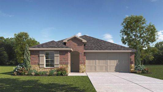 New construction Single-Family house 4518 Carnation Dr, Sherman, TX 75090 plan Clarke - image