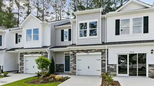 New construction Townhouse house 5310 Chapel Townes Wy, Raleigh, NC 27604 plan Denver - image