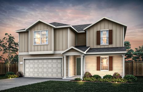 New construction Single-Family house 221 Lindheimer Ln, San Marcos, TX 78666 plan Stockdale - image