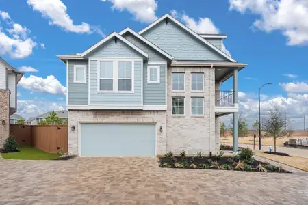 New construction Single-Family house 7623 Meadow Mouse Ln, Katy, TX 77493 plan Riverdale - Courtyard Collection - image