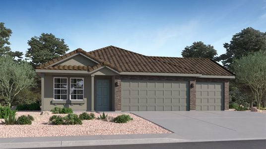 New construction Single-Family house 8310 S Larry Doby Wy, Vail, AZ 85641 plan Newlin - image