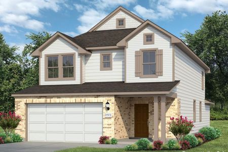New construction Single-Family house 2346 Croaker Crk, San Antonio, TX 78245 plan Hunters Ranch 2595 - image