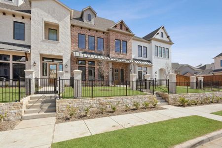New construction Townhouse house 4428 Burge Ave, Frisco, TX 75033 plan Roosevelt - image