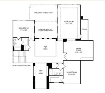 New construction Single-Family house 2385 Lineage Ln, Leander, TX 78641 plan Lynmar II - image 6
