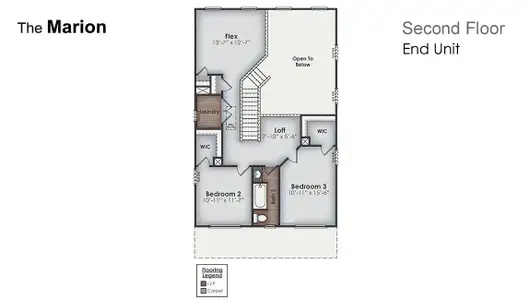 New construction Single-Family house 4277 Allsbrook Ln, Leland, NC 28451 plan MARION - image 4