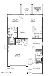 3501 Floor Plan Garage Left