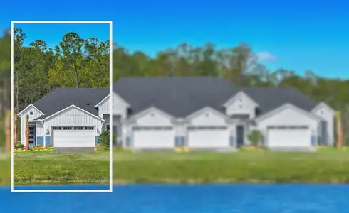 New construction Townhouse house 6508 Roseberry Ct, Port Orange, FL 32128 plan Arbor II - Townhome Series - image