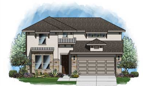 New construction Single-Family house 1201 Horizon View Drive, Georgetown, TX 78628 - photo 0