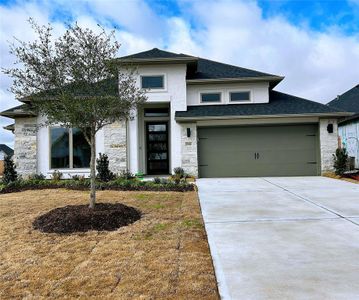 New construction Single-Family house 29808 Breezy Pines Loop, Fulshear, TX 77441 null- photo 0