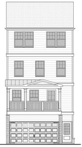 New construction Single-Family house 1651 Mccollum Pkwy, Kennesaw, GA 30144 plan Bradford Unit B - image