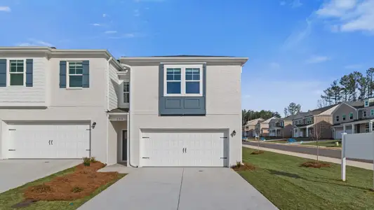 New construction Townhouse house 329 Heavenly Hollow Pl, Mcdonough, GA 30253 plan Austin - Alternate - image