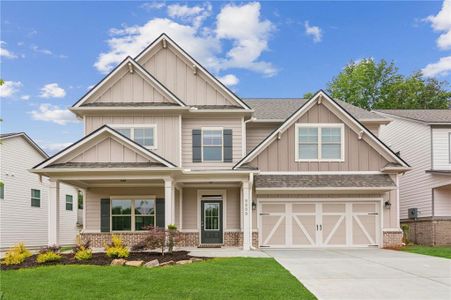 New construction Single-Family house 5566 Overview Dr, Flowery Branch, GA 30542 - image