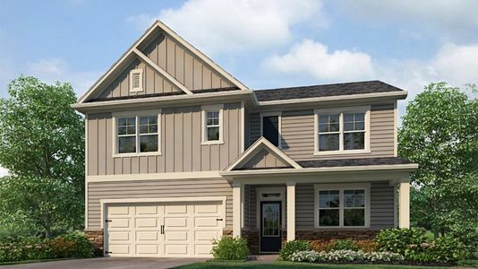 New construction Single-Family house 218 Thompson Ridge Ln, Dallas, GA 30132 plan Hayden - image