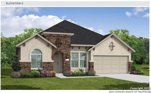 New construction Single-Family house 3209 Crosby Crk, Schertz, TX 78108 plan Hart - image