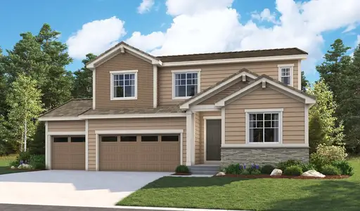 New construction Single-Family house 16925 Starfall Dr, Monument, CO 80132 plan Hopewell - image