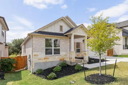 New construction Single-Family house 201 Blue Jasmine Trl, Georgetown, TX 78628 plan Nolan - Classic Series - image