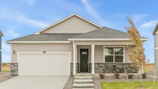 New construction Single-Family house 4723 Windmill Dr, Brighton, CO 80601 NEWCASTLE- photo 0