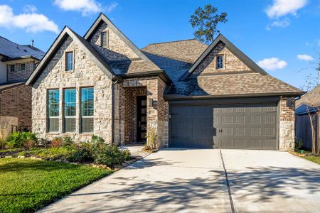 Two car attached garage