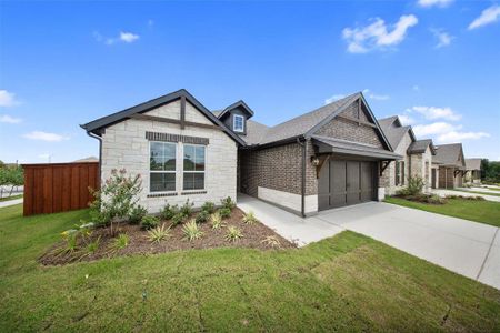 New construction Single-Family house 412 Tollett Dr, Aledo, TX 76008 plan Cascade II - image