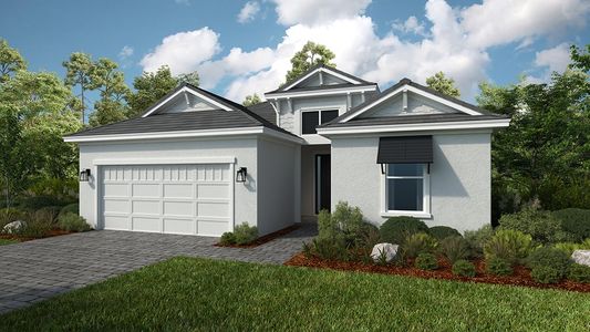 New construction Single-Family house 853 Tassleflower Trl, St. Cloud, FL 34771 plan Sereno - image