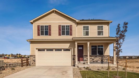 New construction Single-Family house 9930 Biscay St, Commerce City, CO 80022 PENDLETON- photo 0