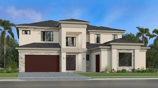 New construction Single-Family house 10139 Royal Ascot Ave, Lake Worth, FL 33449 plan Versailles - image