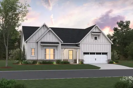 New construction Single-Family house 1009 Opal Ln, Durham, NC 27705 plan Hatteras - image