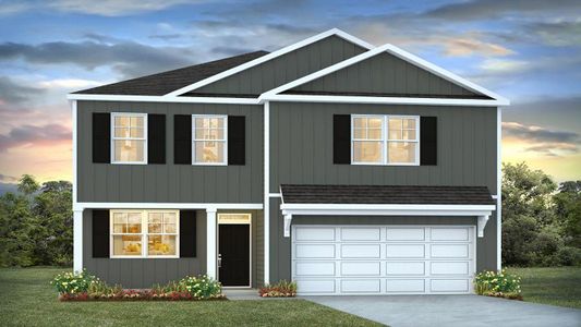 New construction Single-Family house 226 Yarrow Wy, Moncks Corner, SC 29461 plan Penwell - image