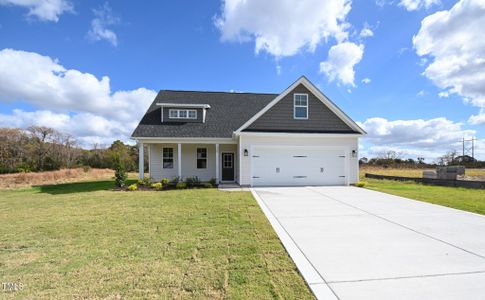 New construction Single-Family house 248 Johnson Ridge Way, Four Oaks, NC 27524 Southern Grace- photo 0