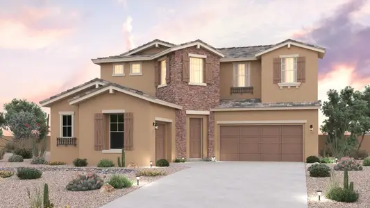 New construction Single-Family house 16741 W Ardmore Rd, Goodyear, AZ 85338 plan Indigo - image