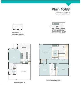 Harvest Ridge 1668 Floor Plan