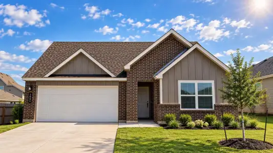 New construction Single-Family house 1005 Legrand St, Brenham, TX 77833 plan Lakeway - image