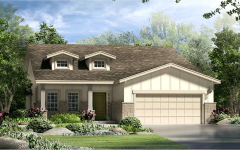 New construction Single-Family house 1620 Dancing Oak Ln, San Marcos, TX 78666 Tulane- photo 0