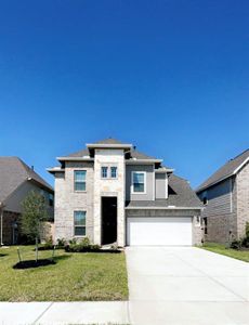 New construction Single-Family house 1723 Sun Dial Dr, Angleton, TX 77515 The Ashville- photo 0