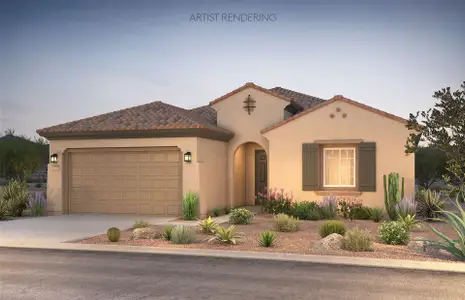 New construction Single-Family house 24449 N 166Th Ln, Surprise, AZ 85387 plan Gardengate - image