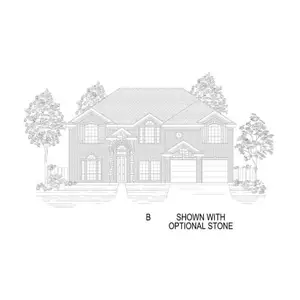 New construction Single-Family house 1360 Porter Dr, Frisco, TX 75036 plan Hillcrest 2F (w/Media) - image