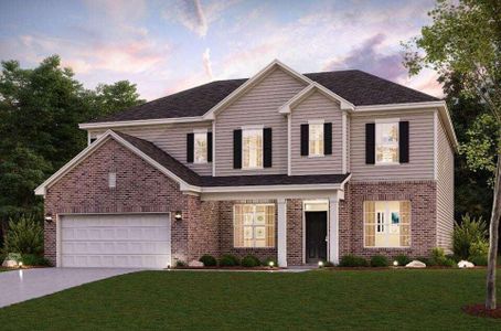 New construction Single-Family house 7125 Waggamon Way, Dawsonville, GA 30534 Sapling- photo 0