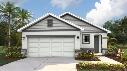 New construction Single-Family house 9991 Morning Meadowlark Trl, Parrish, FL 34219 - image
