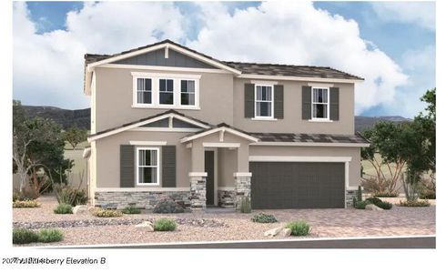 New construction Single-Family house 5018 W Top Hand Trail, Laveen, AZ 85339 Elderberry- photo 0